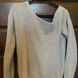 2 Misguided off the shoulder sweaters